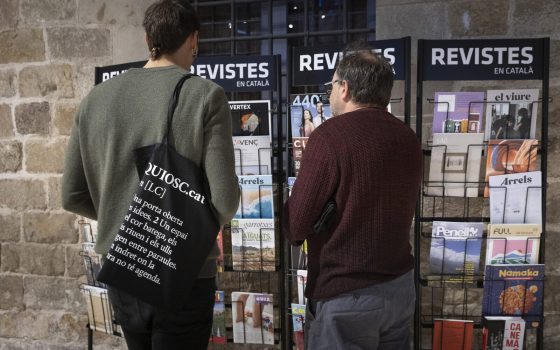 30.11.2023, Barcelona23a Nit de les Revistes i la Premsa en Català. Premis 2023.foto: Jordi Play/APPEC