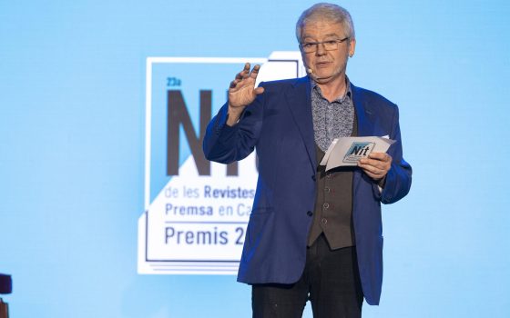 30.11.2023, Barcelona23a Nit de les Revistes i la Premsa en Català. Premis 2023.foto: Jordi Play/APPEC
