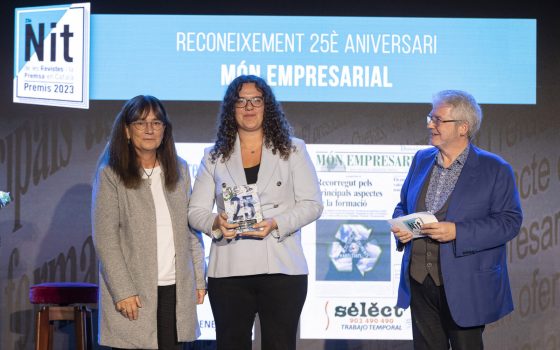 30.11.2023, Barcelona23a Nit de les Revistes i la Premsa en Català. Premis 2023.foto: Jordi Play/APPEC