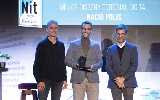 30.11.2023, Barcelona23a Nit de les Revistes i la Premsa en Català. Premis 2023.foto: Jordi Play/APPEC