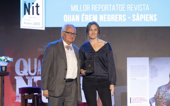 30.11.2023, Barcelona23a Nit de les Revistes i la Premsa en Català. Premis 2023.foto: Jordi Play/APPEC