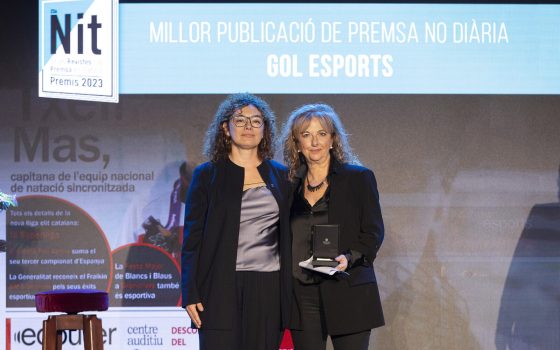 30.11.2023, Barcelona23a Nit de les Revistes i la Premsa en Català. Premis 2023.foto: Jordi Play/APPEC