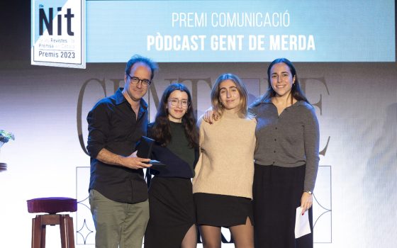 30.11.2023, Barcelona23a Nit de les Revistes i la Premsa en Català. Premis 2023.foto: Jordi Play/APPEC