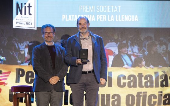 30.11.2023, Barcelona23a Nit de les Revistes i la Premsa en Català. Premis 2023.foto: Jordi Play/APPEC