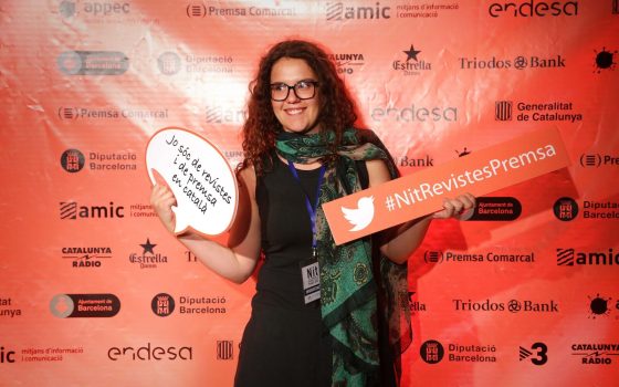 04.05.2016, Barcelona
Nit de les Revistes i Premsa en Català. Premis 2016

foto: Jordi Play