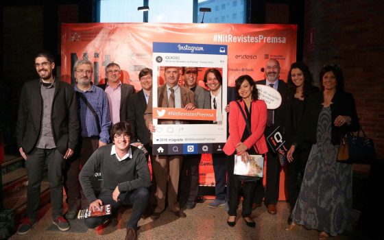 04.05.2016, BarcelonaNit de les Revistes i Premsa en Català. Premis 2016foto: Jordi Play