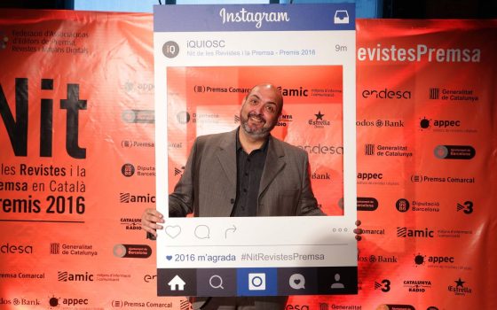 04.05.2016, BarcelonaNit de les Revistes i Premsa en Català. Premis 2016foto: Jordi Play