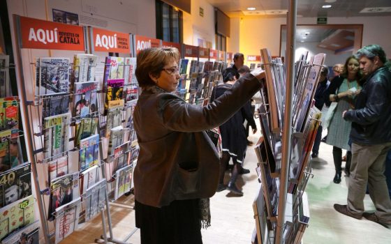 04.05.2016, BarcelonaNit de les Revistes i Premsa en Català. Premis 2016foto: Jordi Play