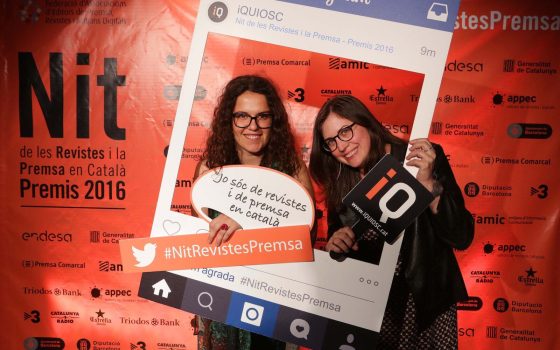 04.05.2016, BarcelonaNit de les Revistes i Premsa en Català. Premis 2016foto: Jordi Play