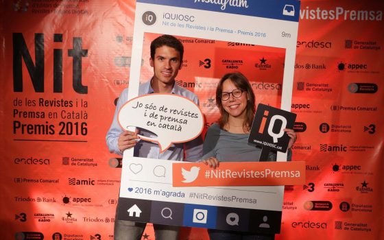 04.05.2016, BarcelonaNit de les Revistes i Premsa en Català. Premis 2016foto: Jordi Play