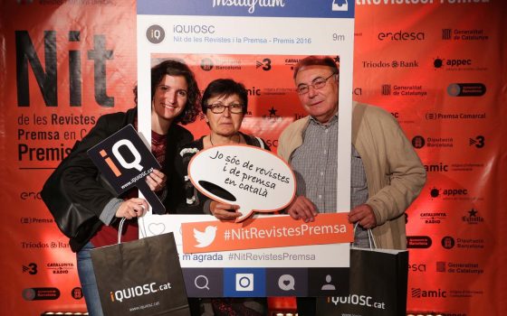 04.05.2016, BarcelonaNit de les Revistes i Premsa en Català. Premis 2016foto: Jordi Play