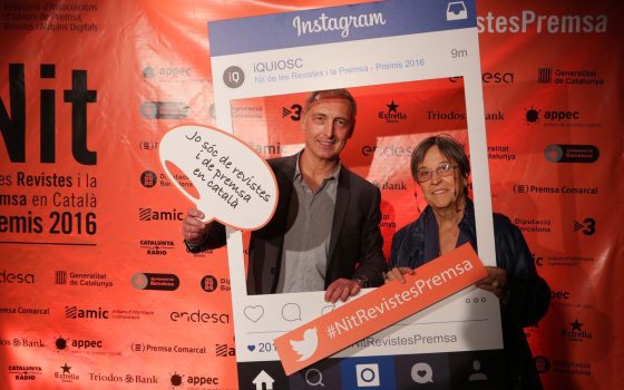 04.05.2016, BarcelonaNit de les Revistes i Premsa en Català. Premis 2016foto: Jordi Play