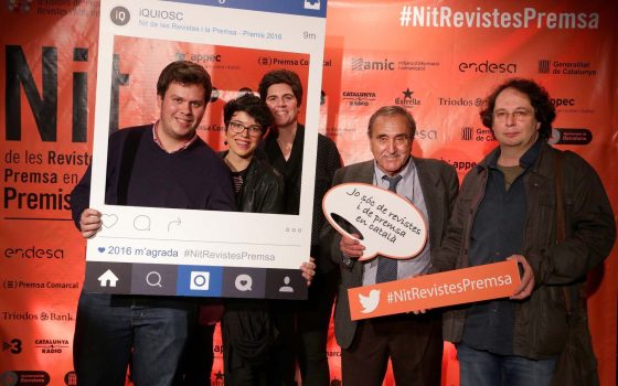 04.05.2016, BarcelonaNit de les Revistes i Premsa en Català. Premis 2016foto: Jordi Play