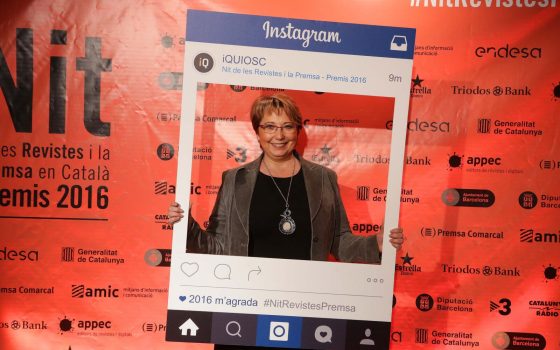 04.05.2016, BarcelonaNit de les Revistes i Premsa en Català. Premis 2016foto: Jordi Play