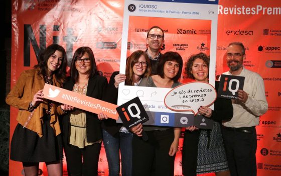 04.05.2016, BarcelonaNit de les Revistes i Premsa en Català. Premis 2016foto: Jordi Play