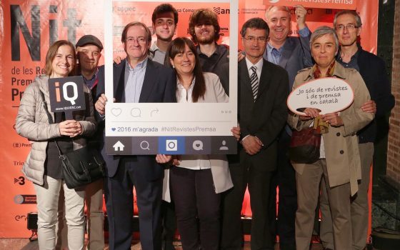 04.05.2016, BarcelonaNit de les Revistes i Premsa en Català. Premis 2016foto: Jordi Play