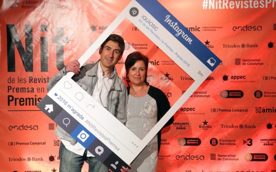 04.05.2016, BarcelonaNit de les Revistes i Premsa en Català. Premis 2016foto: Jordi Play