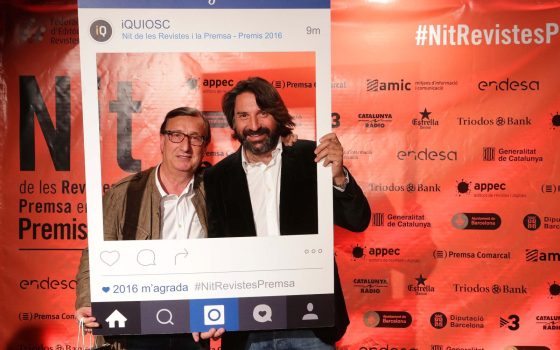 04.05.2016, BarcelonaNit de les Revistes i Premsa en Català. Premis 2016foto: Jordi Play