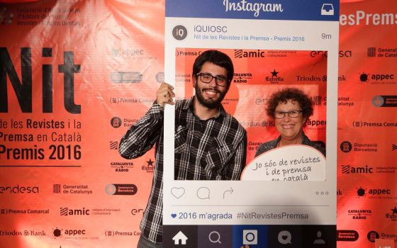 04.05.2016, BarcelonaNit de les Revistes i Premsa en Català. Premis 2016foto: Jordi Play