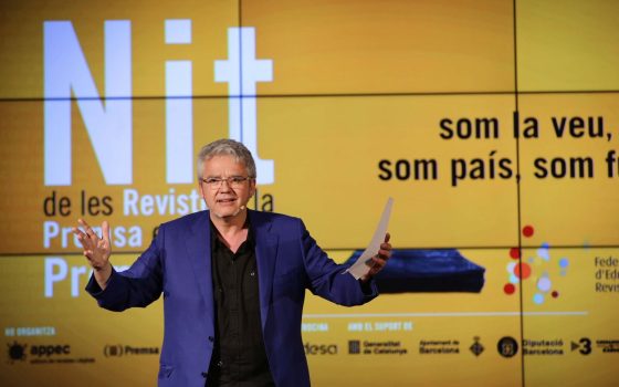 04.05.2016, BarcelonaNit de les Revistes i Premsa en Català. Premis 2016foto: Jordi Play