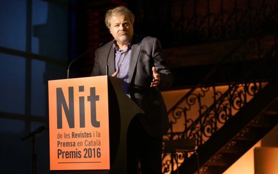 04.05.2016, BarcelonaNit de les Revistes i Premsa en Català. Premis 2016foto: Jordi Play
