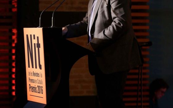 04.05.2016, BarcelonaNit de les Revistes i Premsa en Català. Premis 2016foto: Jordi Play