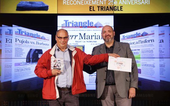 04.05.2016, BarcelonaNit de les Revistes i Premsa en Català. Premis 2016foto: Jordi Play