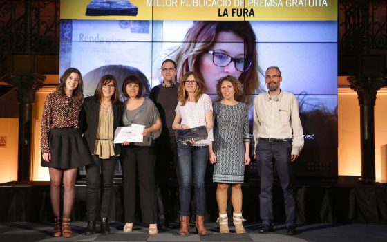 04.05.2016, BarcelonaNit de les Revistes i Premsa en Català. Premis 2016foto: Jordi Play