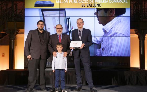 04.05.2016, BarcelonaNit de les Revistes i Premsa en Català. Premis 2016foto: Jordi Play