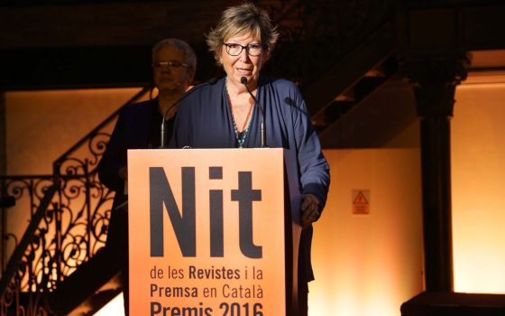 04.05.2016, BarcelonaNit de les Revistes i Premsa en Català. Premis 2016foto: Jordi Play