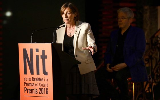 04.05.2016, BarcelonaNit de les Revistes i Premsa en Català. Premis 2016foto: Jordi Play