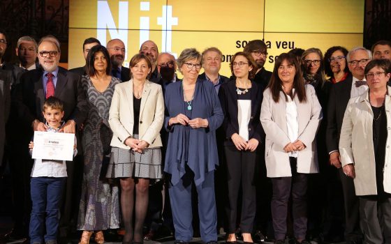 04.05.2016, BarcelonaNit de les Revistes i Premsa en Català. Premis 2016foto: Jordi Play