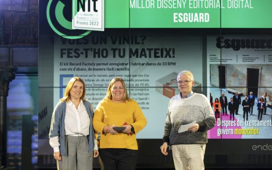 29.11.2022, Barcelona22a Nit de les Revistes i la Premsa en català. Lliurament dels Premis 2022 a l'edifci Endesa.foto: Jordi Play