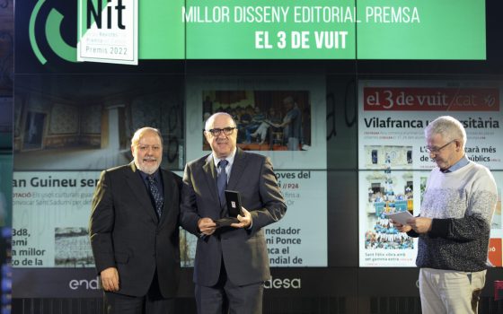 29.11.2022, Barcelona22a Nit de les Revistes i la Premsa en català. Lliurament dels Premis 2022 a l'edifci Endesa.foto: Jordi Play