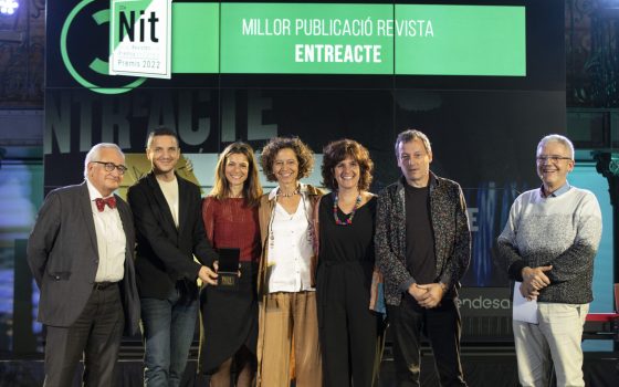 29.11.2022, Barcelona22a Nit de les Revistes i la Premsa en català. Lliurament dels Premis 2022 a l'edifci Endesa.foto: Jordi Play